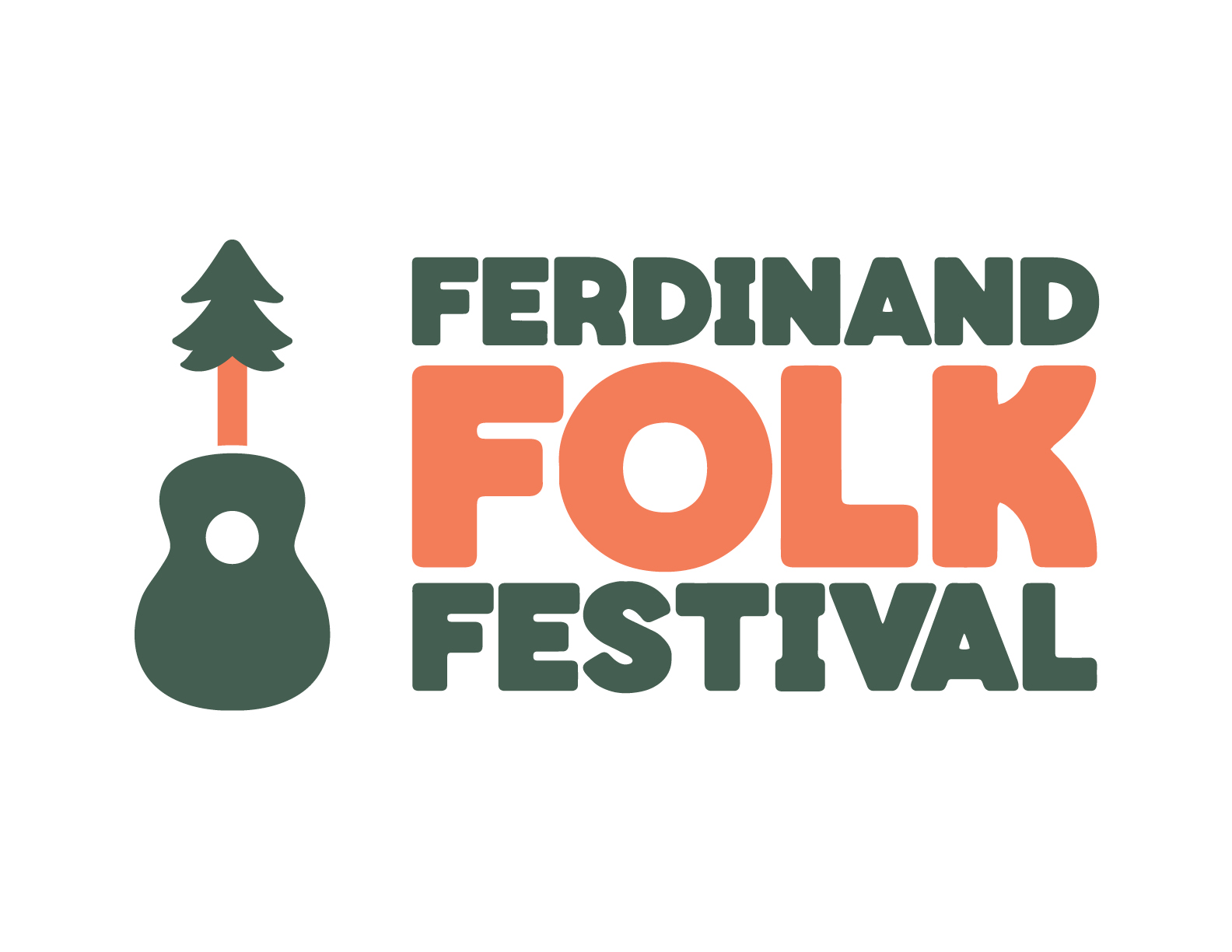 Ferdinand Folk Festival Logo