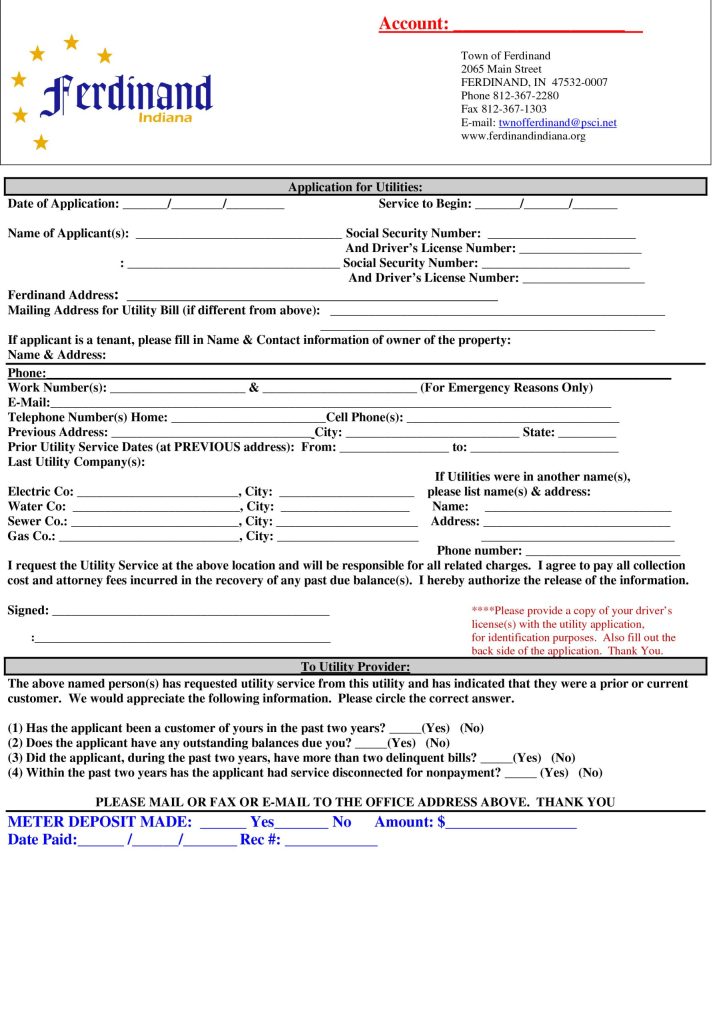 Utilities Application